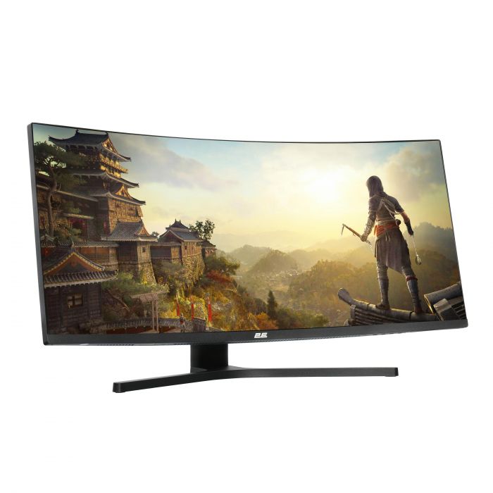 Монітор 2E GAMING 34" G3424B 2xHDMI, DP, VA, 3440x1440, 180Hz, 1ms, NTSC 85%, CURVED, FreeSync, HAS