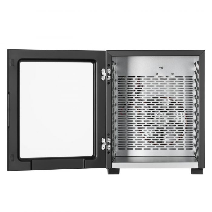 Сушарка для продуктів  ARDESTO FDB-1242, 850Вт, піддонів -12x3см, макс-70°С, таймер, електр. управління, нерж., чорний