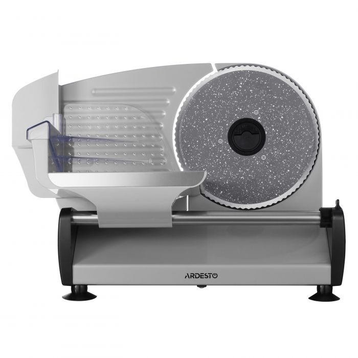 Скиборізка Ardesto, 250Вт, лезо-нержавіюча сталь з керамічним покриттям, діаметр ножа-190мм, корпус-метал/пластик, сіро-чорний