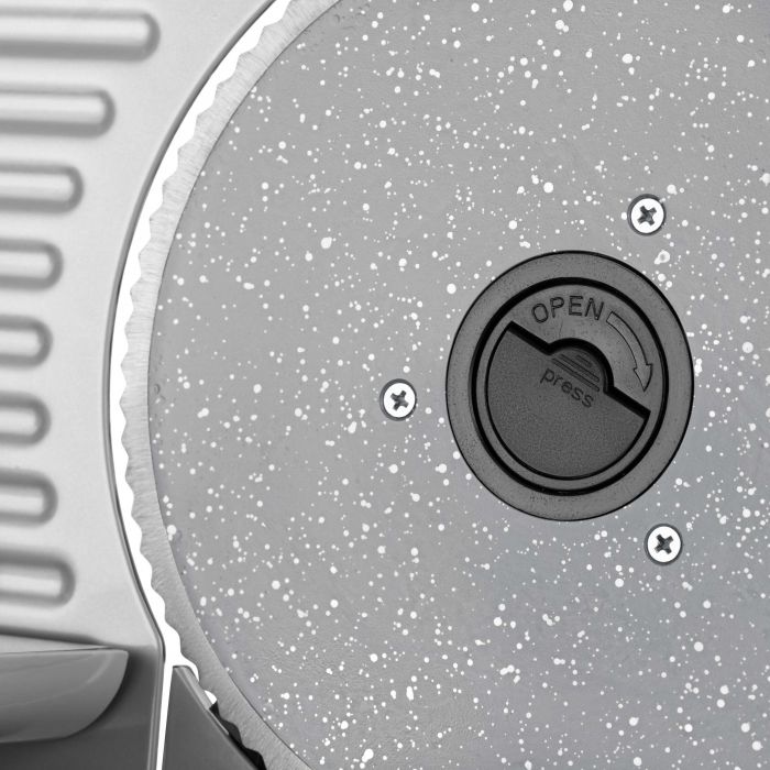 Скиборізка Ardesto, 250Вт, лезо-нержавіюча сталь з керамічним покриттям, діаметр ножа-190мм, корпус-метал/пластик, сіро-чорний