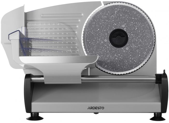 Скиборізка Ardesto, 250Вт, лезо-нержавіюча сталь з керамічним покриттям, діаметр ножа-190мм, корпус-метал/пластик, сіро-чорний