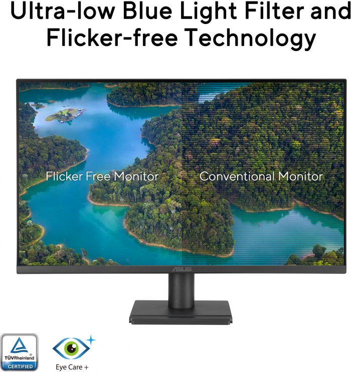 Монітор Asus 27" VA279HG D-Sub, HDMI, Audio, IPS, 120Hz, 1ms, sRGB 99%, AdaptiveSync