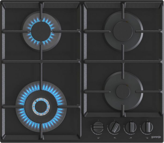 Комплект Gorenje (духовка електрична BO6735E05B + поверхня газова на склі GTW641EB), 743549, чорн