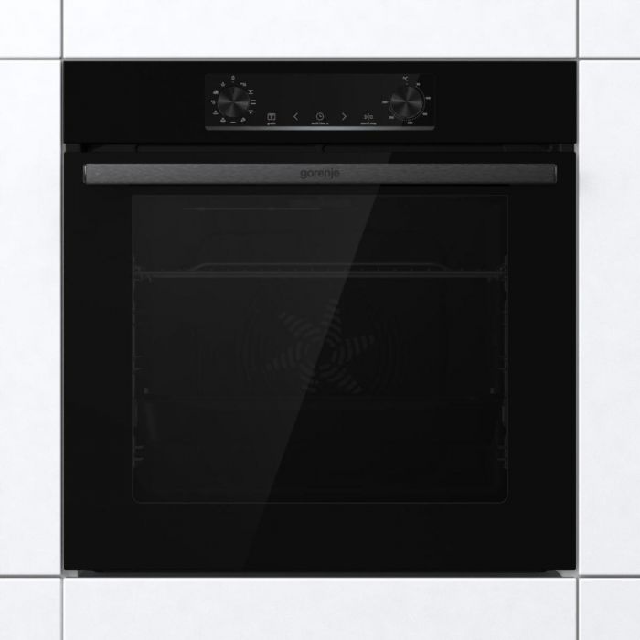 Комплект Gorenje (духовка електрична BO6735E05B + поверхня газова на склі GTW641EB), 743549, чорн