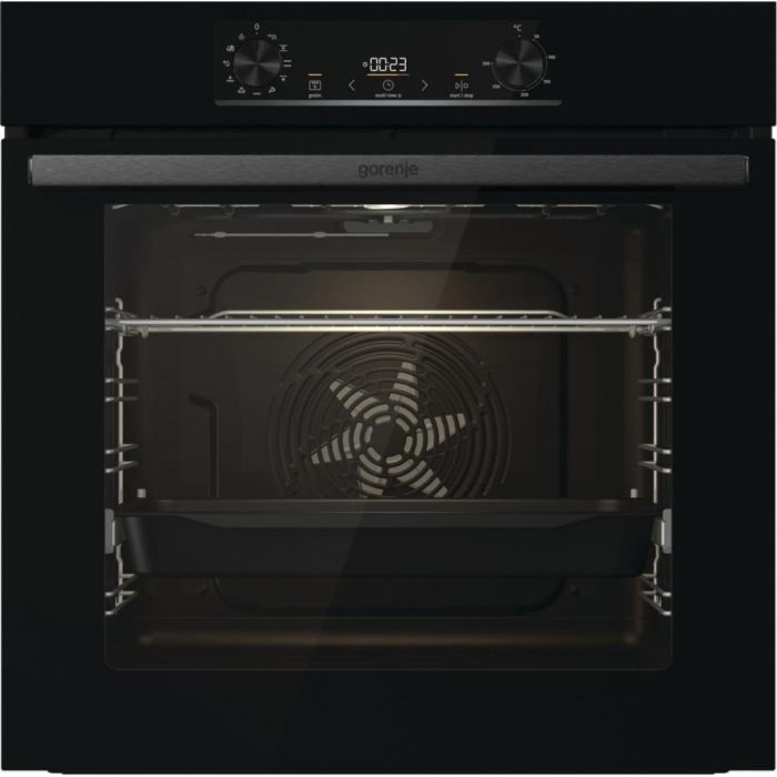 Комплект Gorenje (духовка електрична BO6735E05B + поверхня газова на склі GTW641EB), 743549, чорн