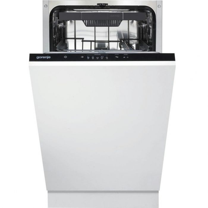 Посудомийна машина Gorenje вбудовувана, 11компл., A++, 45см, AquaStop, 3й кошик, білий