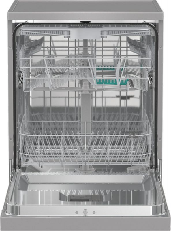 Посудомийна машина Gorenje, 16компл., A+++, 60см, дисплей, 3 кошика, AquaStop, сірий