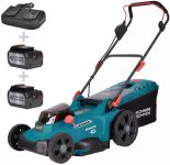 Газонокосарка акумуляторна Konner&Sohnen KS 43LM-40V 40В(20+20) акб 2?4А·год 43см 50л 25-75мм 15.5кг