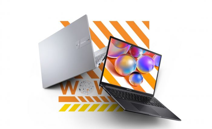 Ноутбук ASUS Vivobook 16 M1605YA-MB591 16" WUXGA IPS, AMD R5-7430U, 16GB, F512GB, UMA, NoOS, Чорний