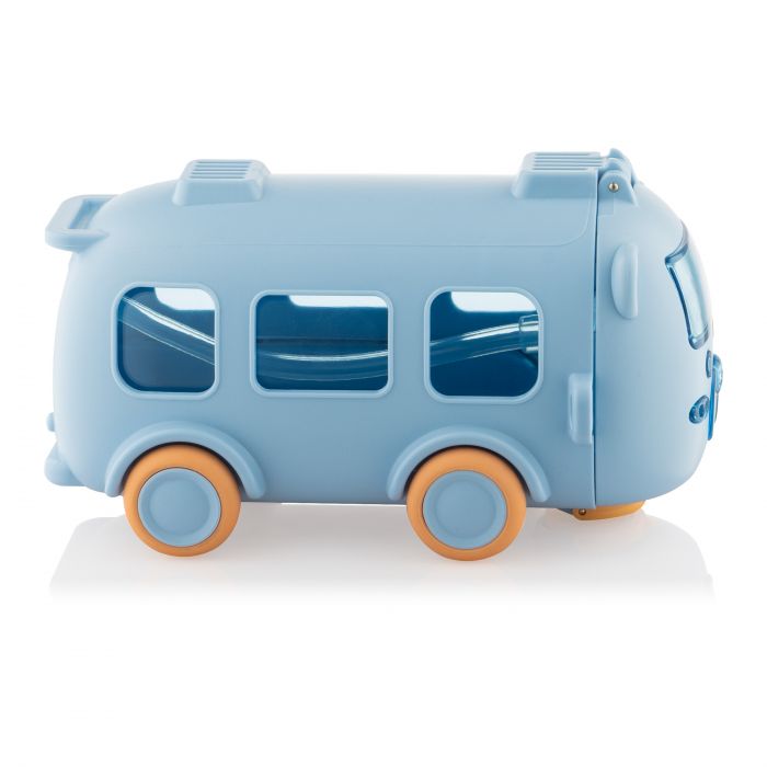 Пляшка для води Ardesto Bear Bus 500мл, пластик, блакитний