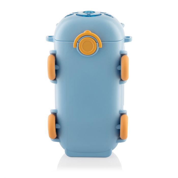 Пляшка для води Ardesto Bear Bus 500мл, пластик, блакитний