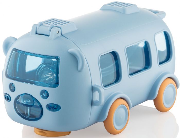 Пляшка для води Ardesto Bear Bus 500мл, пластик, блакитний