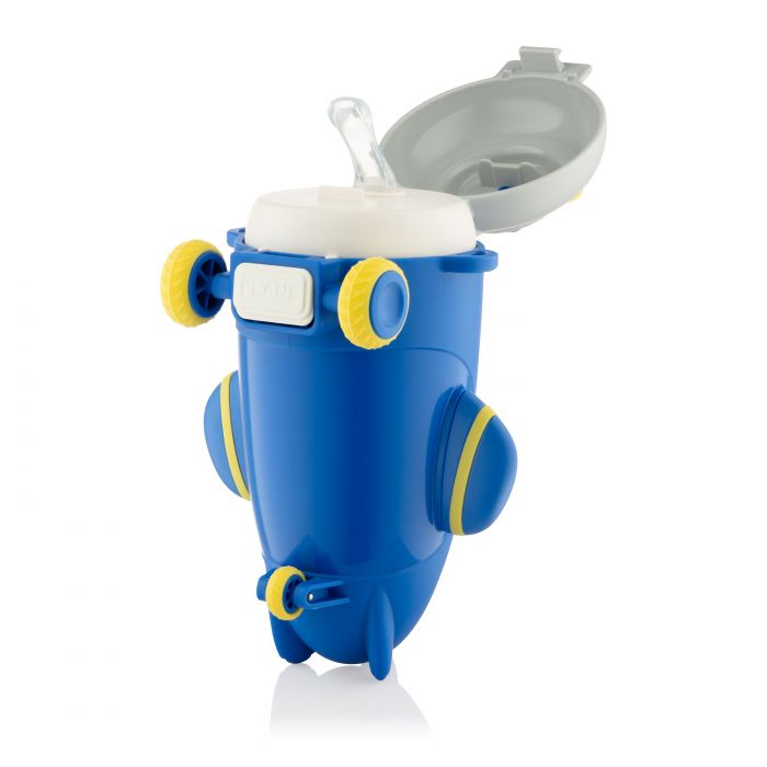 Пляшка для води ARDESTO Plane 550мл, пластик, синій