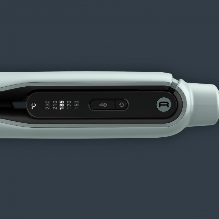 Випрямляч Rowenta Thermoglide, темп.режимів-5, 150-230С, іонізація, титан, світло-зелений