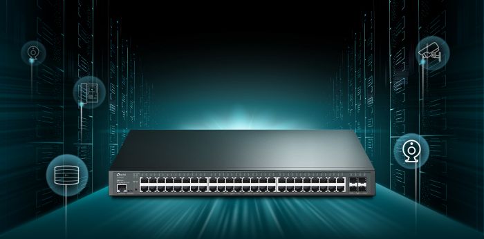 Комутатор TP-LINK SG3452X 48xGE, 4xSFP+, Керований L2