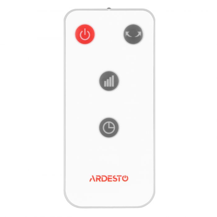 Вентилятор ARDESTO FN-B1140R підлоговий, 40см, 55Вт, ел. кер-ня, дисплей, таймер, пульт ДК, опора кругла, білий