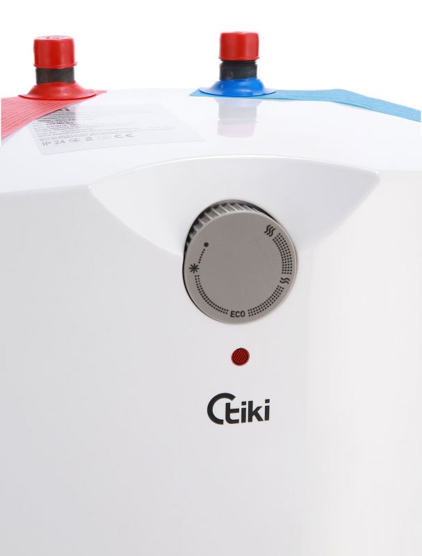 Водонагрівач електр. TIKI компакт GT, 10л, 2кВт, монтаж під мийкою, мех. кер-ння, A, білий, 700187