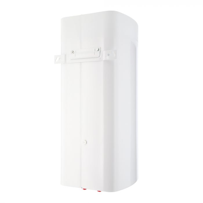 Водонагрівач електр. TIKI слім SuperESD, 100л, 2кВт, сухий тен, вертикальний монтаж, електр. кер-ння, C, білий, 700095