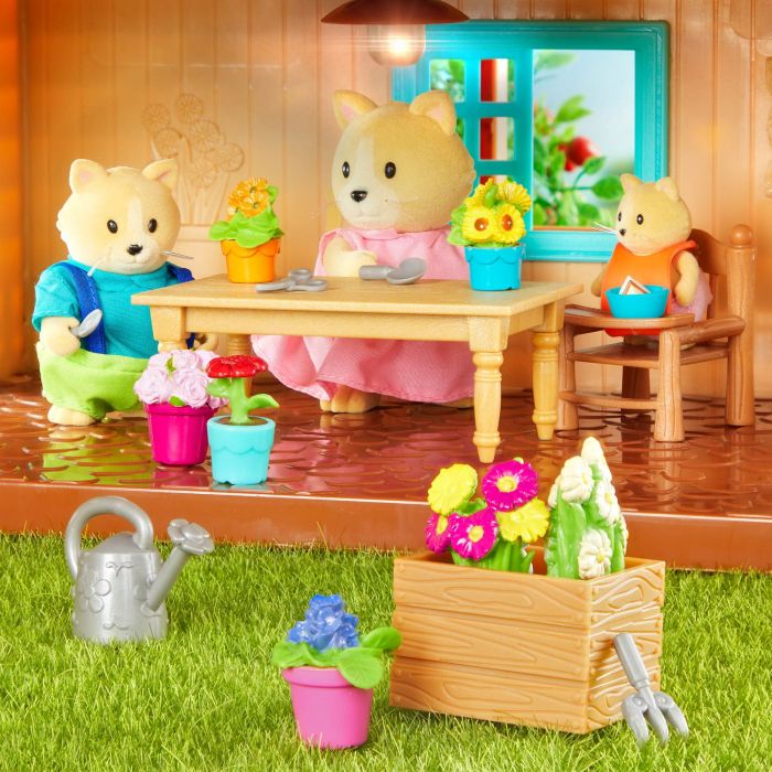 Набір фігурок Li'l Woodzeez Сім'я Котиків 4од