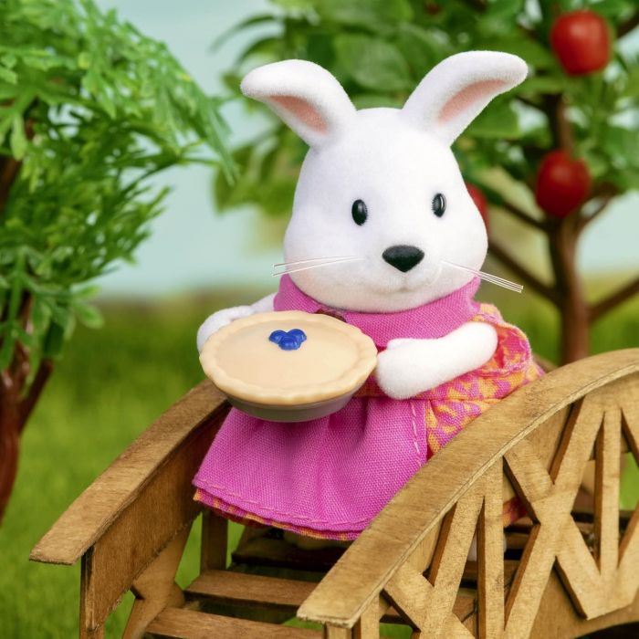 Набір фігурок Li'l Woodzeez Сім'я Кроликів 4од, книжка EN