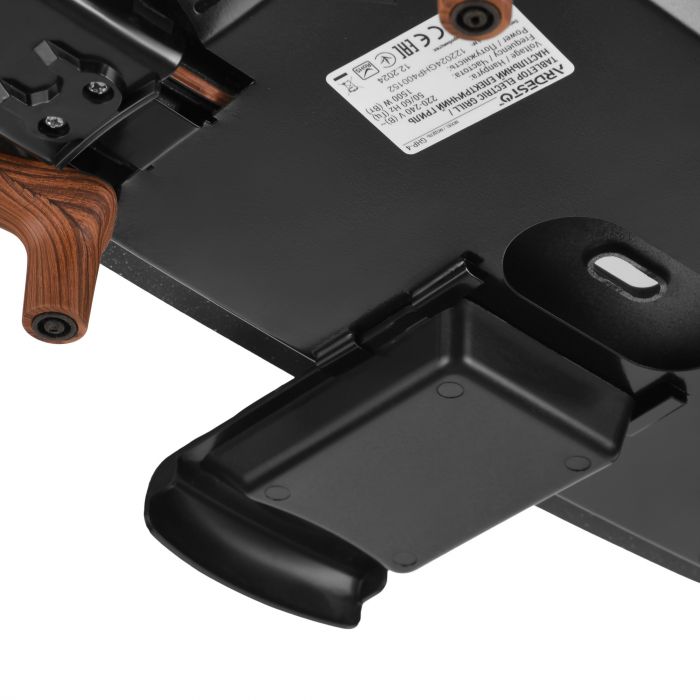 Гриль ARDESTO барбекю, 1500Вт, темп. режимів, метал, чорний