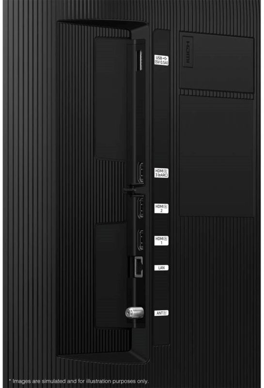 Телевізор 55" Samsung QLED 4K 50Hz Smart Tizen Black