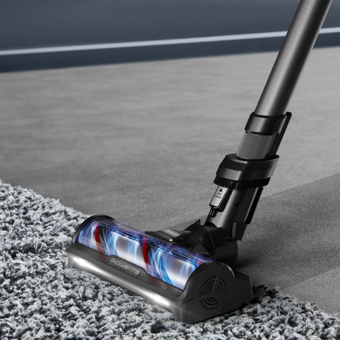 Пилосос Rowenta безпровідний X-Force Flex 14.80 Auto Animal, 240Вт, конт пил -0.65л, автон. робота до 90хв, HEF system 99,9%, чорно-золотий