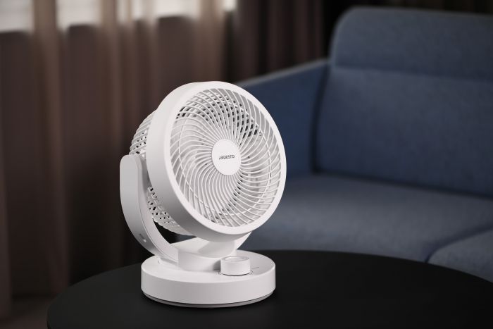 Вентилятор ARDESTO FT-B25W настільний, 15см, 30Вт, білий