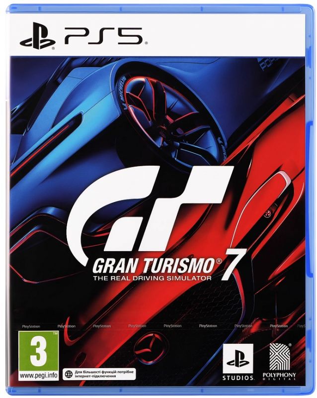 Гра консольна PS5 Gran Turismo 7, BD диск