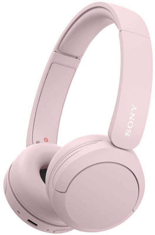Навушники On-ear Sony WH-CH520 BT 5.2, SBC, AAC, Wireless, Mic, Рожевий