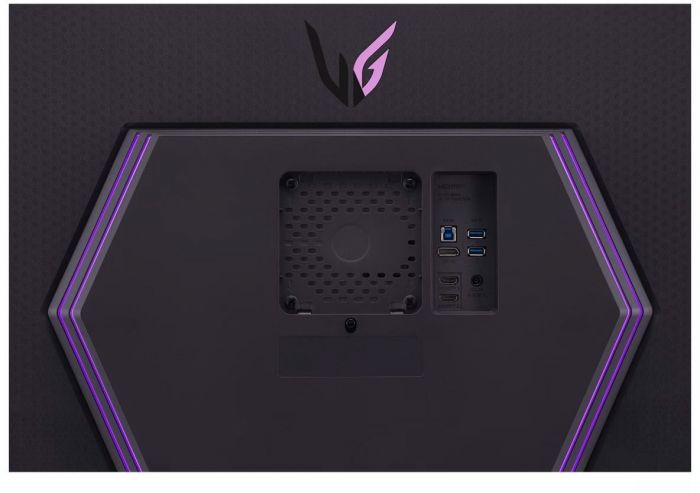 Монітор LG 31.5" 32GR93U-B 2xHDMI, DP, USB, Audio, IPS, 3840x2160, 144Hz, 1ms, DCI-P3 95%, G-SYNC, FreeSync, Pivot, HDR400