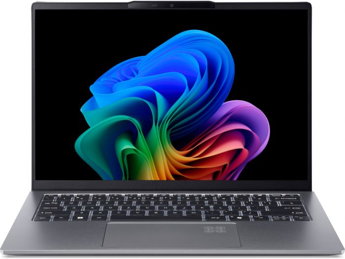 Ноутбук Acer Swift Go 14 SFG14-64 14" WUXGA OLED, AMD R5-340, 16GB, F512GB, UMA, Win11, сріблястий