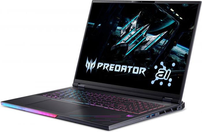 Ноутбук Acer Predator Helios 18 PH18-73 18" WQXGA IPS, Intel U9-275HX, 192GB, F5TB, NVD5080-16, Win11P