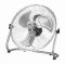 Вентилятор підлоговий 2E професійний, 45см, 100Вт, кнопки, двигун мідь 100%, срібний