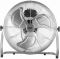 Вентилятор підлоговий 2E професійний, 45см, 100Вт, кнопки, двигун мідь 100%, срібний