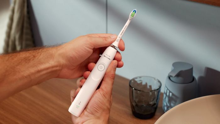 Щітка зубна електр. Philips, Sonicare 5300 Series, 62т. колив/хв, насадок-1, білий