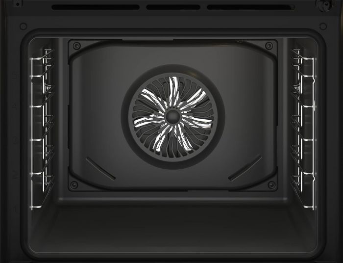 Духова шафа Beko електрична, 72л, A, дисплей, конвекція, чорний