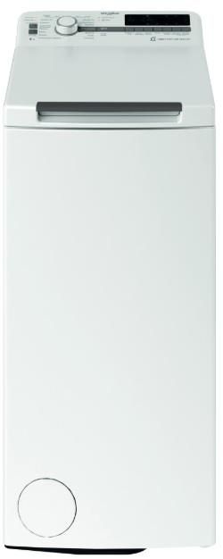 Пральна машина Whirlpool вертикальна, 6кг, 1200, A+++, 60см, дисплей, інвертор, білий