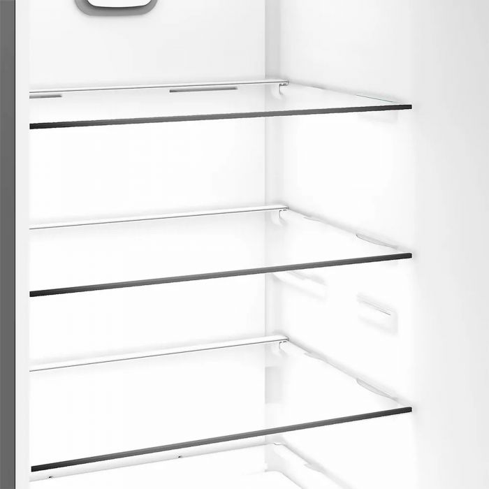 Холодильник Whirlpool з нижн. мороз., 203.5x60х66.3, холод.відд.-231л, мороз.відд.-104л, 2дв., А++, NF, інв., зона нульова, сірий