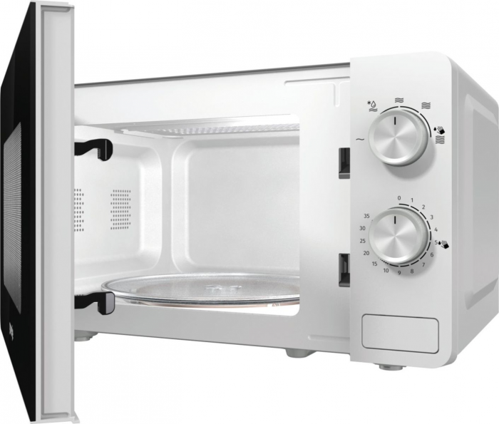 Мікрохвильова піч Gorenje, 20л, мех. керув., 800Вт, білий