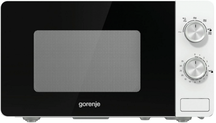 Мікрохвильова піч Gorenje, 20л, мех. керув., 800Вт, білий
