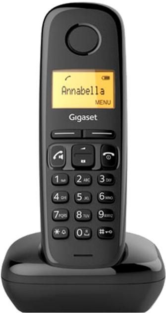 Радіотелефон DECT Gigaset A270, чорний