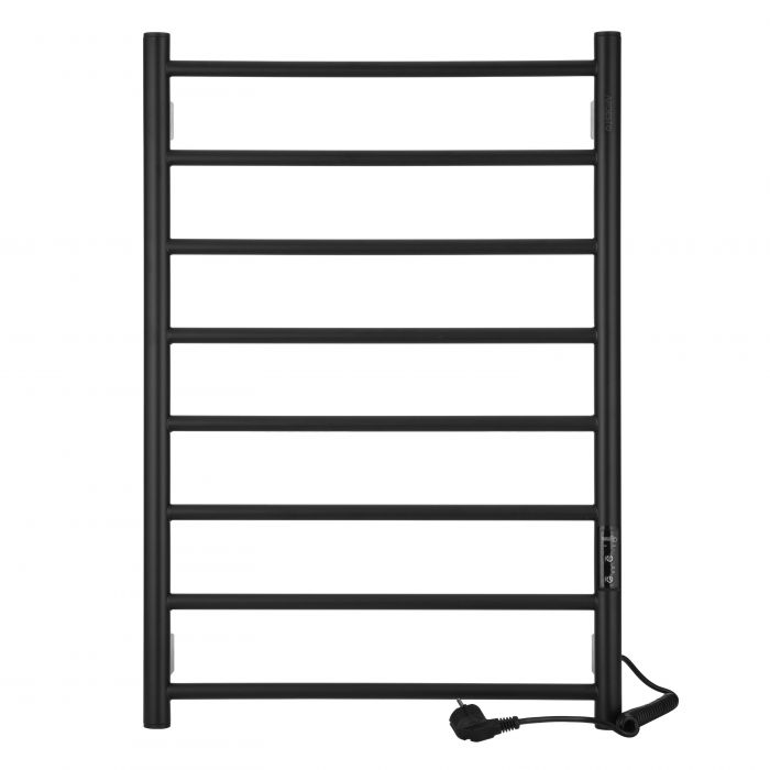 Рушникосушка Ardesto електрична  Classik-TR K, 770x530х80мм, таймер-регулятор, сталь, чорний матовий