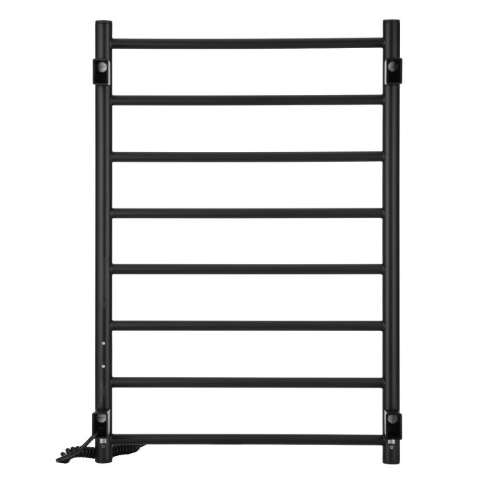 Рушникосушка Ardesto електрична  Classik-TR K, 770x530х80мм, таймер-регулятор, сталь, чорний матовий