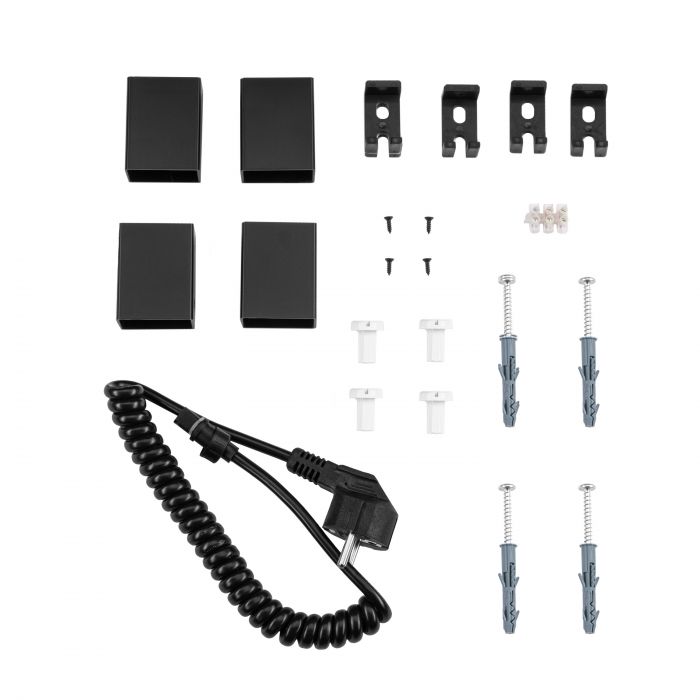 Рушникосушка Ardesto електрична  Classik-TR K, 770x530х80мм, таймер-регулятор, сталь, чорний матовий