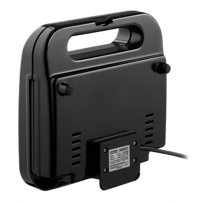 Сендвічмейкер Ardesto 700Вт, 1 пластина-сендвіч,корпус-пластик, чорний