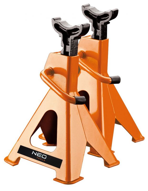 Опора під автомобіль Neo Tools, 2т, 278-423мм, 2шт