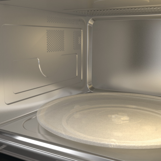 Мікрохвильова піч Gorenje вбудовувана, 25л, електр. управл., 900Вт, гриль, дисплей, чорний