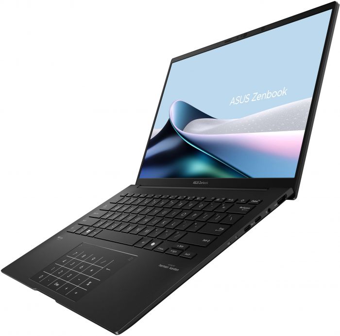 Ноутбук ASUS Zenbook 14 UM3406HA-PP185 14" 3K OLED, AMD R7-8840HS, 16GB, F512GB, UMA, NoOS, Чорний