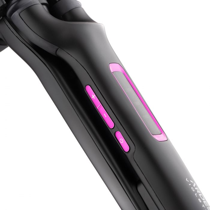 Плойка для створення локонів Ardesto Violet Pro, 90Вт, 170-210C, кераміка, чорний